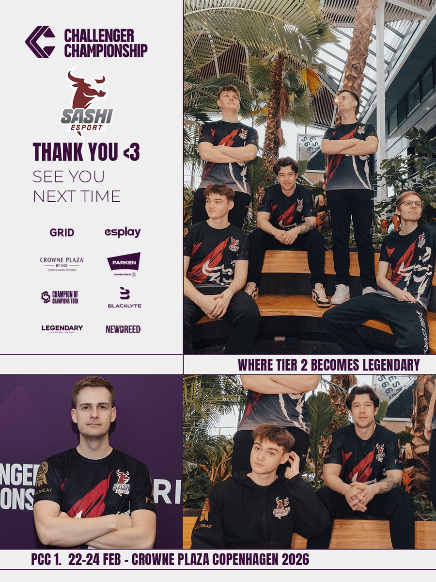 We already miss you <a href="/Sashi_Esport/">Sashi Esport 🥩</a> 🥹

#ChallengerChampionship