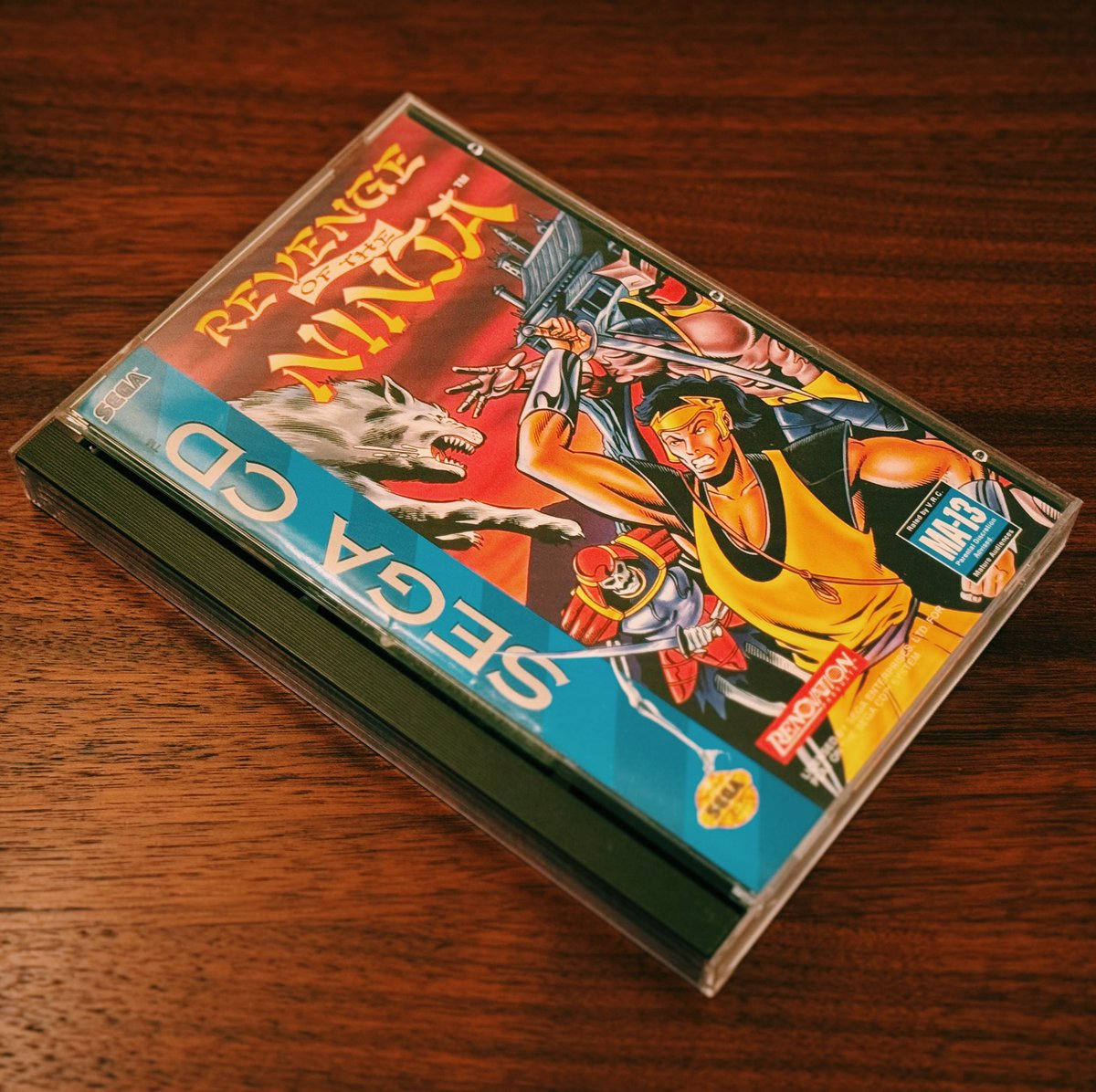 もう一本、SEGA-CDゲームの購入品紹介です。『Revenge of the Ninja