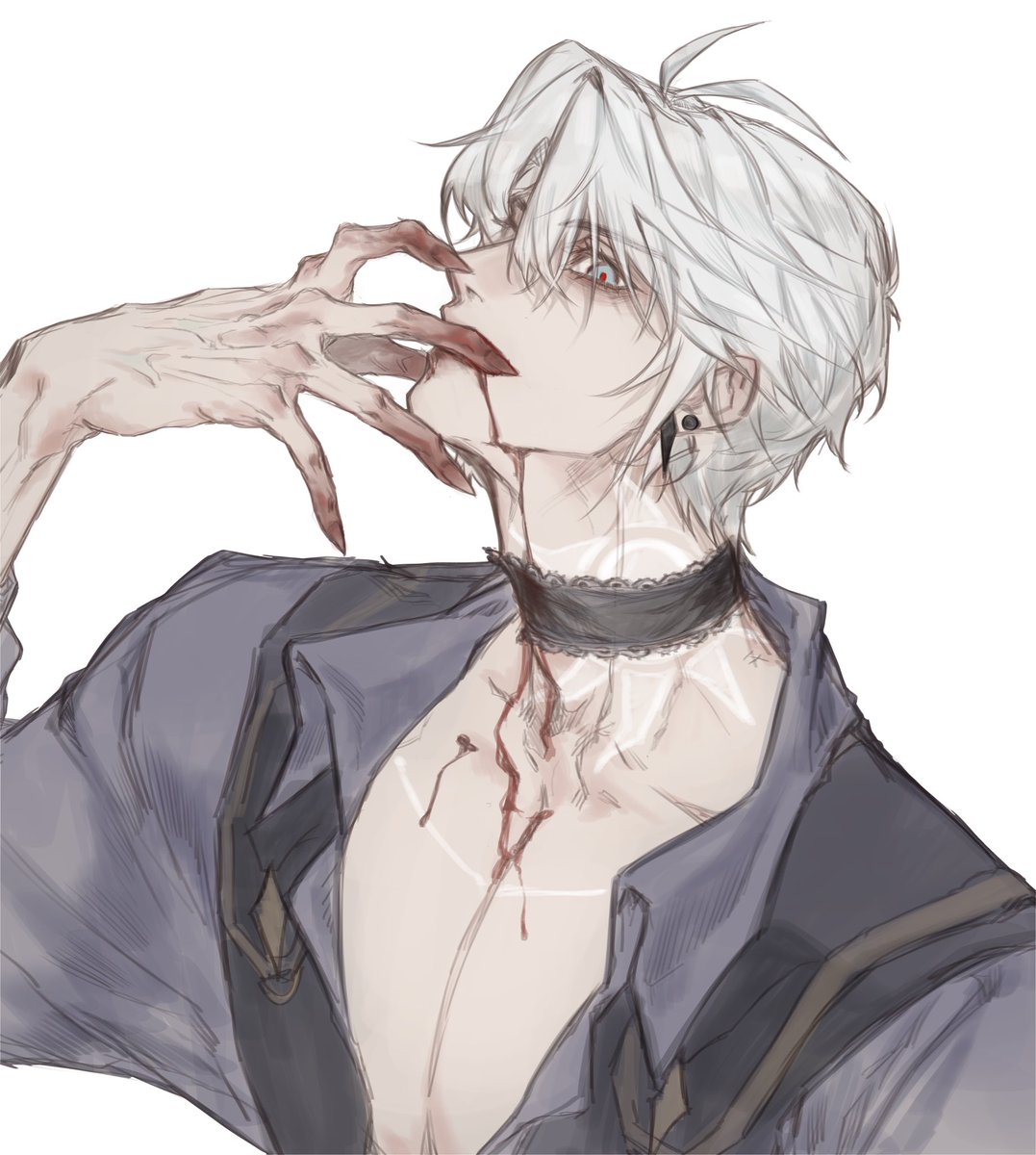 gonna draw mydei like re6 ada wong with a big crossbow, my brain is expanding