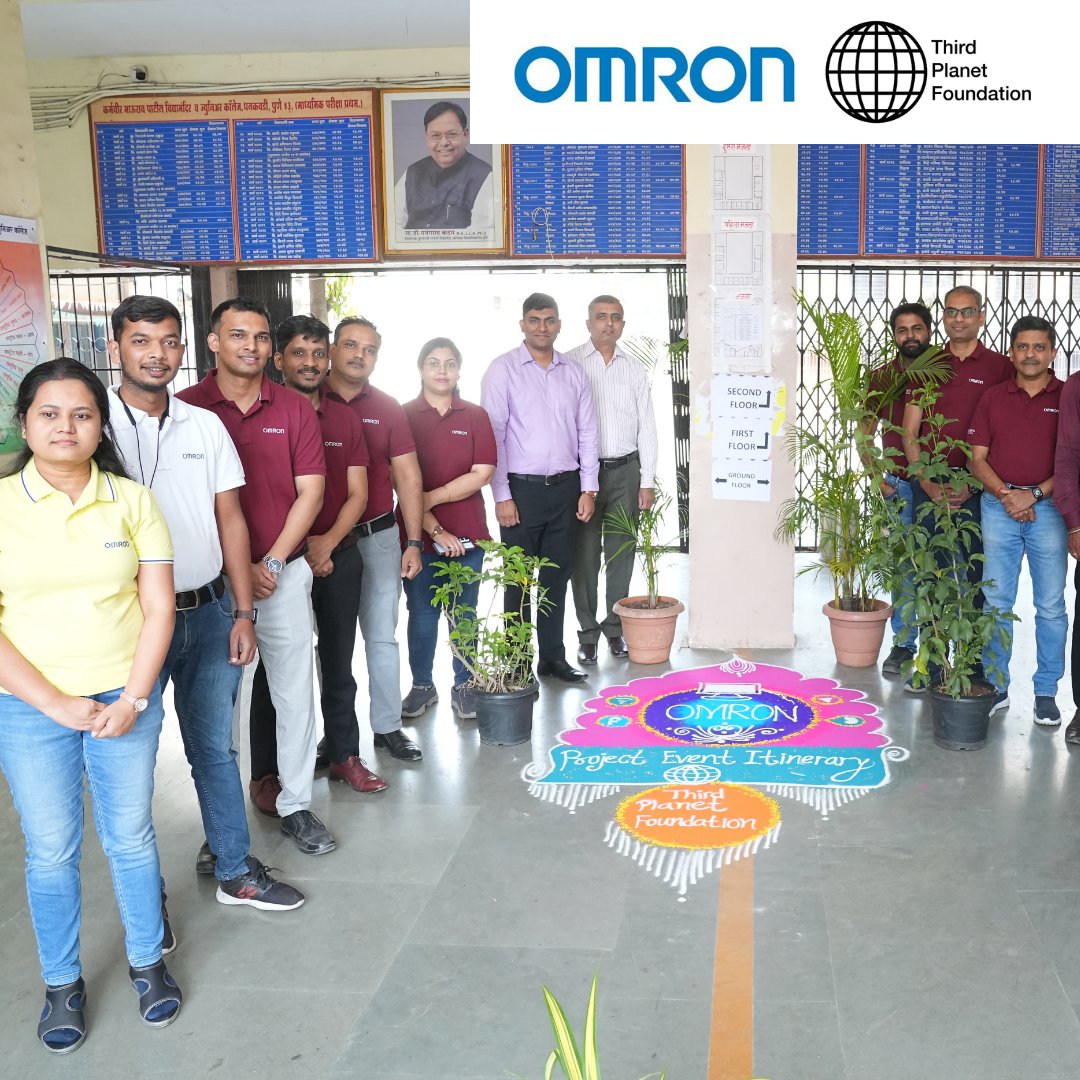 PlanetThird's tweet photo. We hosted the Pune Omron team at a government school in the city for our CSR Digital Education initiative, where we installed digital labs. @PlanetThird
partnered with @OmronAutomation to establish STEM and digital labs, including training sessions and workshops for students. https://t.co/t7BPswmAvV