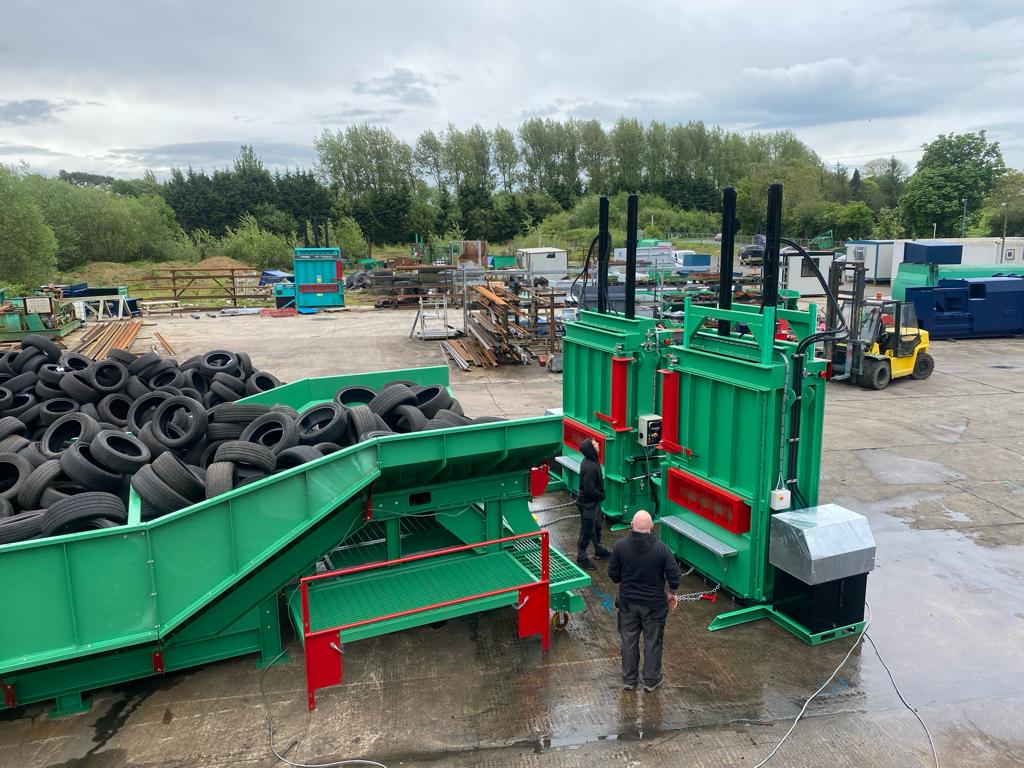 Looking for a reliable tyre conveyor system? The Gradeall inclined tyre baler conveyor is built for heavy-duty use. Check out the product here: gradeall.com/product/inclin…

#inclinedtyreconveyor
#tyrebalerconveyor
#inclinedtyrebalerconveyor
#tyreconveyorsystem