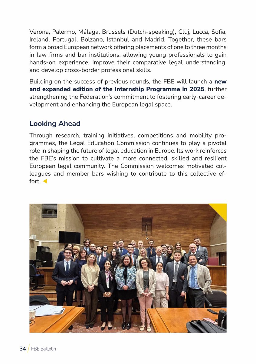 FBE · Fédération des Barreaux d'Europe tweet media