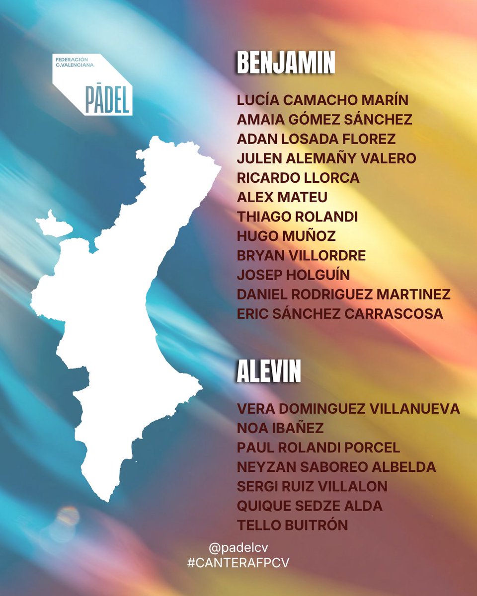 Federación de Pádel de la Comunitat Valenciana tweet media