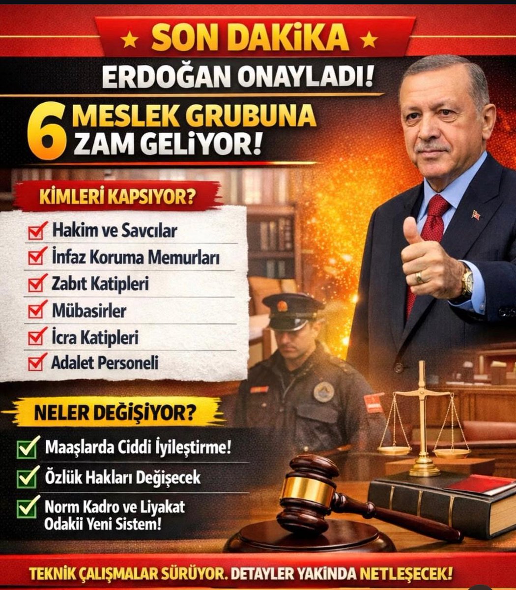 S. Adalet Bakanımızin kendi personelinin özlük haklarını talep ettiği gibi
Başkanımız  <a href="/DIBSafiArpagus/">Prof. Dr. Safi Arpaguş</a> hocamızdan  Diyanet İşleri B #Murakıplarının  özlük haklarının biran önce alınmasını Rahmet bereket ayı münasebetiyle dua ve niyaz ederiz Saygılarımızla