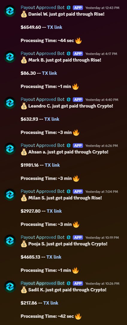 Good job.

I'll just Let our bot do the talking here.