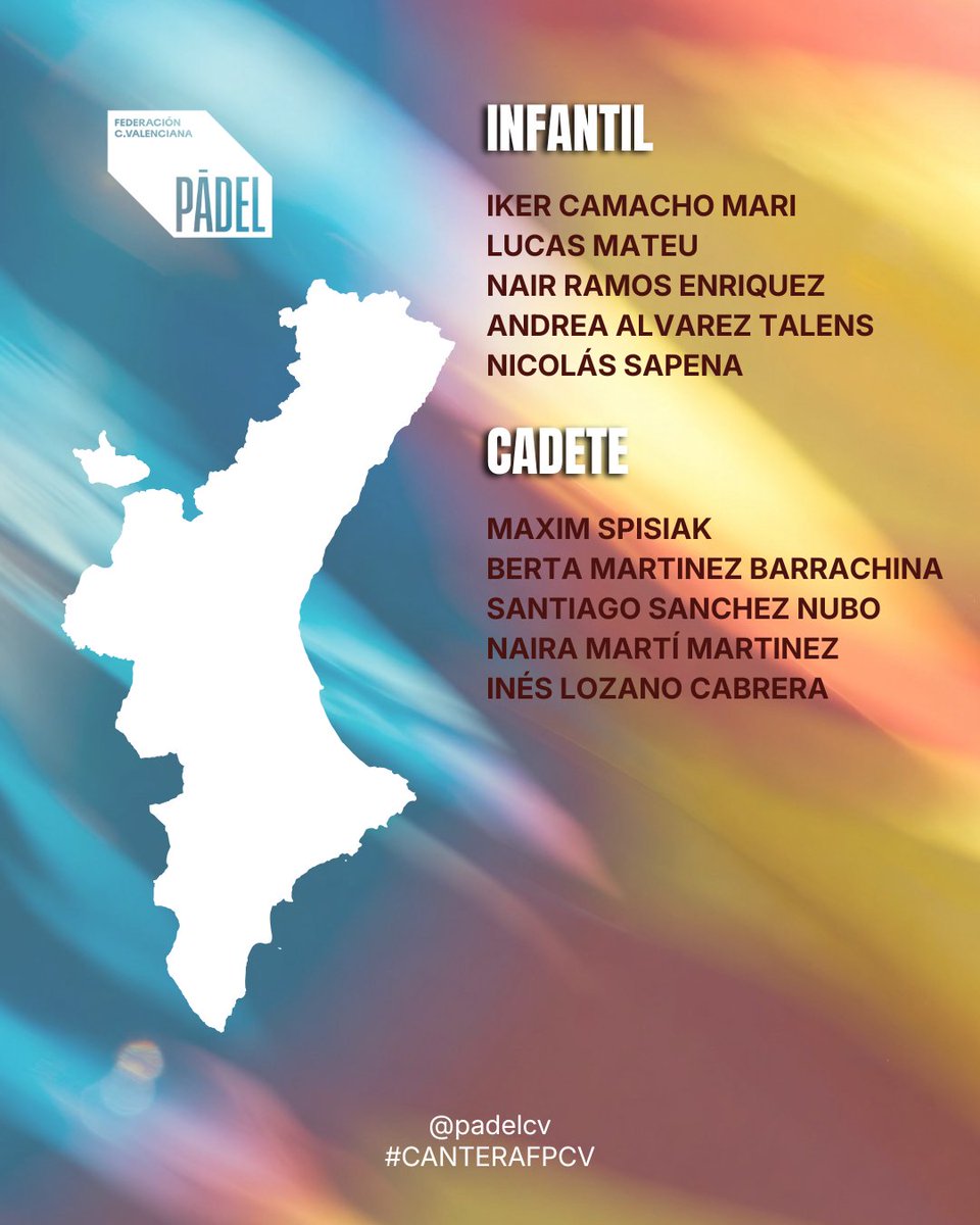 Federación de Pádel de la Comunitat Valenciana tweet media