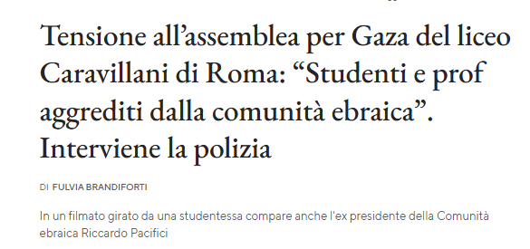 tanzmax's tweet photo. v/@AliAbunimah 
Eh, ma l'#antisemitismo signora mia!!
Questi sono gli ebrei della #Diaspora italiana: quelli che col sionismo e la politica di #Israhell non c'entrano... (il cavalier #pacifici compreso) https://t.co/MyZFoOHrvX