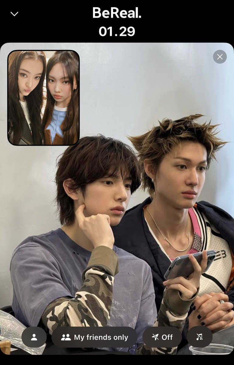 hazzeling's tweet photo. #hyeiteen and #jjunabi through BeReal https://t.co/rpIYRCwUye