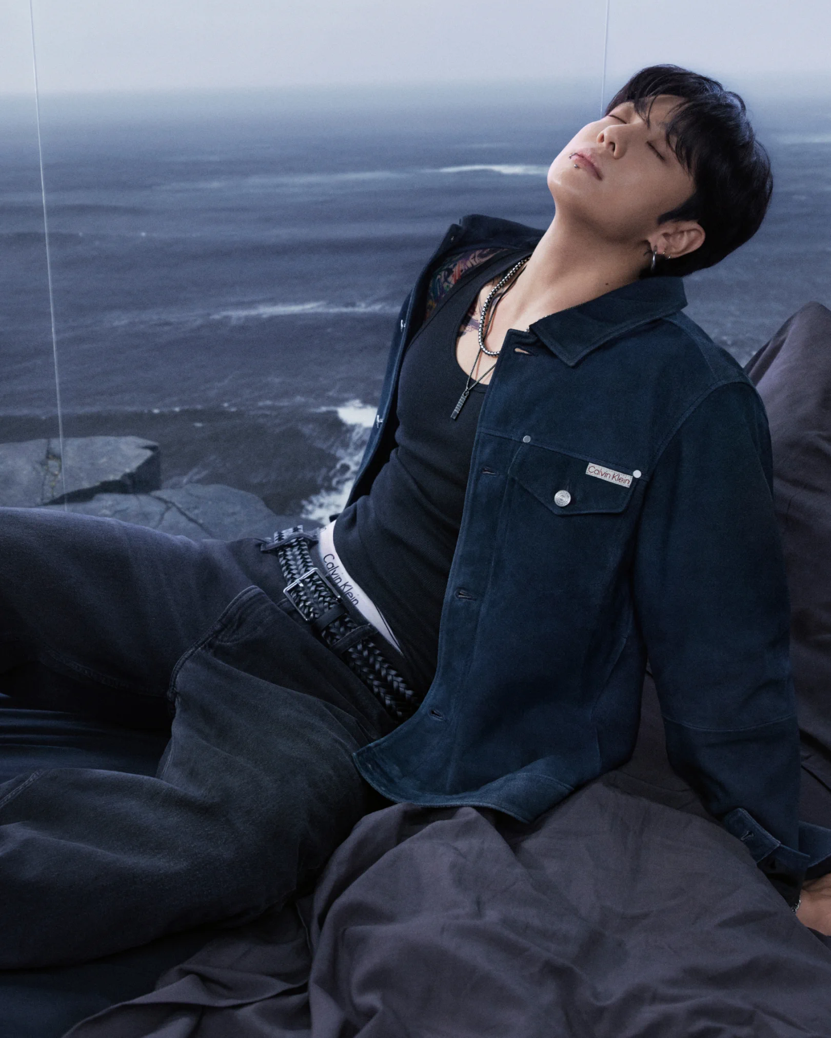 【桜梅さん専用】Acne Studios ジョングク着用 レザージャケット Calvin Klein Japan on X: 