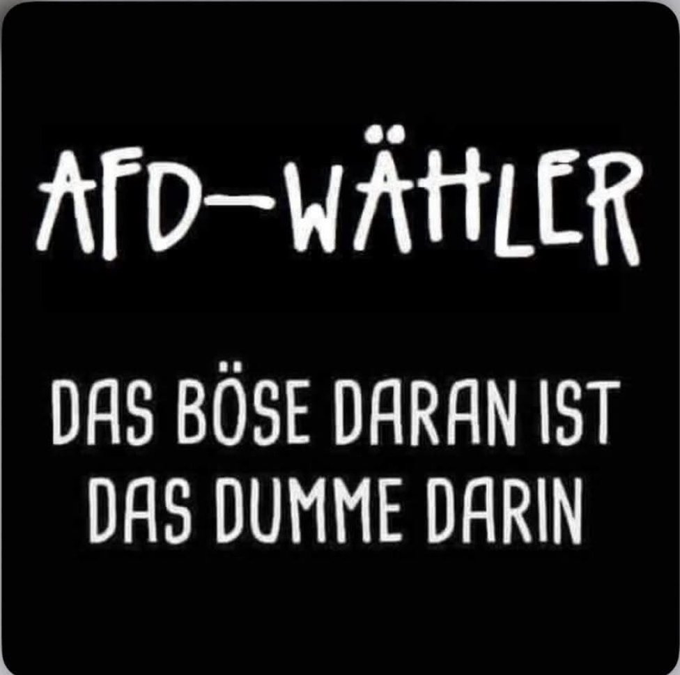 🤣🤣🤣🤣🤣🤣🤣🤣
#NoAfD #AfD #AfDVerbotsverfahren2026 #AfDSindFaschisten #AfDVerbotSofort