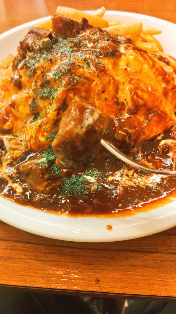 今日のお元気さん 『キッチン寅家』さんの、とろとろ常陸牛ビーフ