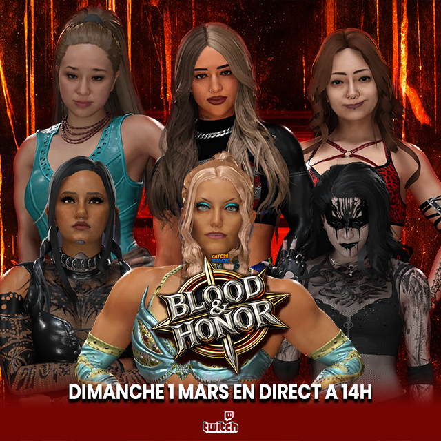 CatchAttack2K's tweet photo. Catch Attack - Blood &amp; Honor 2026 Preview https://t.co/qApGKUusP0
