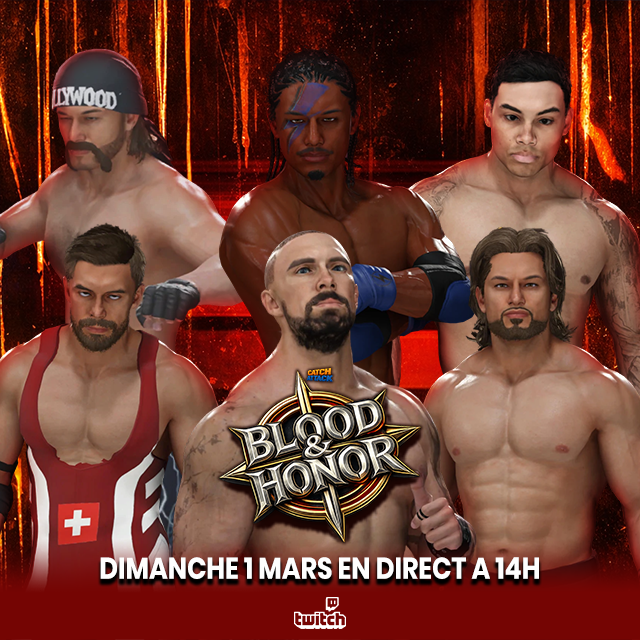 CatchAttack2K's tweet photo. Catch Attack - Blood &amp; Honor 2026 Preview https://t.co/qApGKUusP0