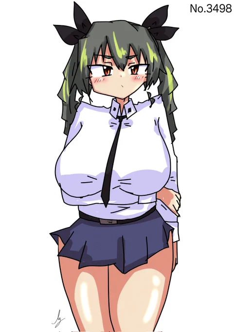 [ぬぬぬ…アンチョビ] #1日1ドゥーチェ