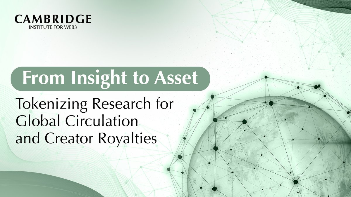 Cambridge Institute for Web3(CIW) tweet media