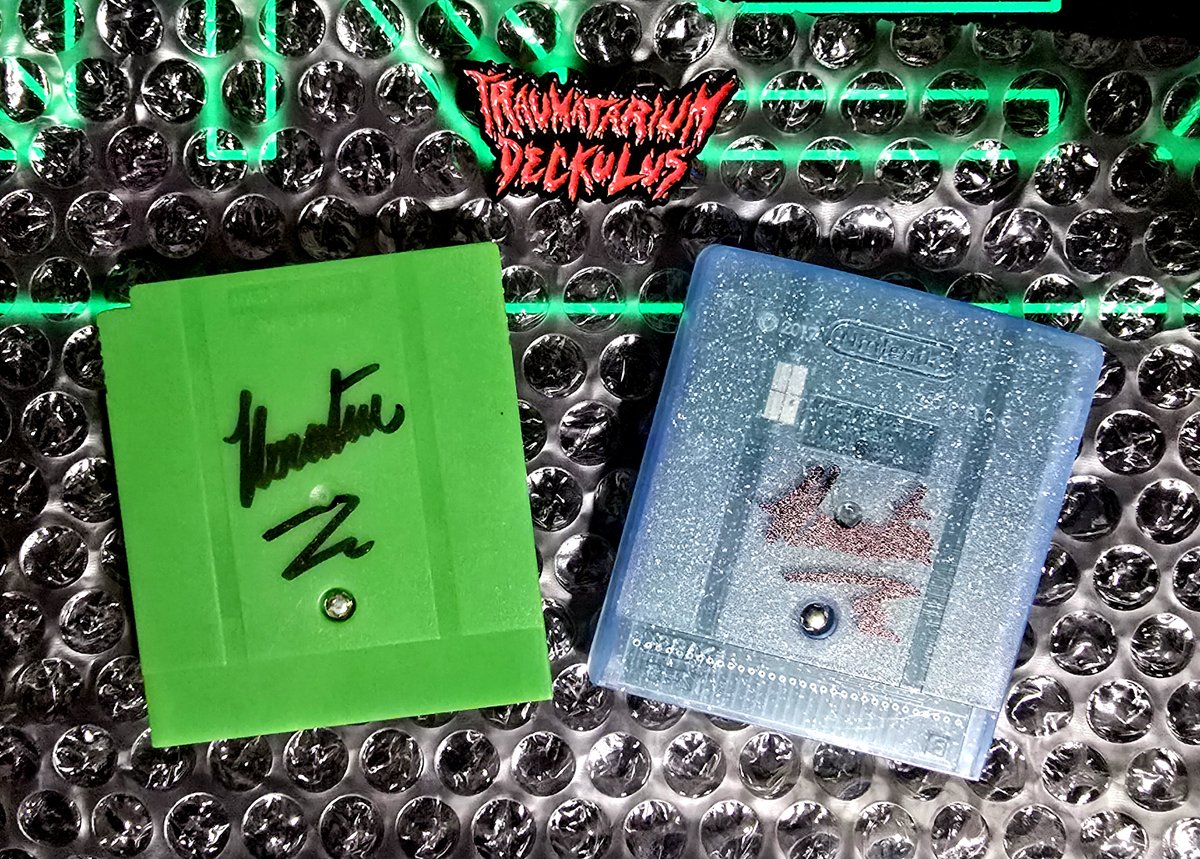 PremierBaller's tweet image. The excitement is real today, my #GB mail rocked up. It was a special package from none other than @eligos_games with a copy of #OBELISK &amp;amp; #CARGO signed by the dev, yeah boi. 

Recently, I have noticed counterfeit copies of homebrew games circulating. Please note that they are