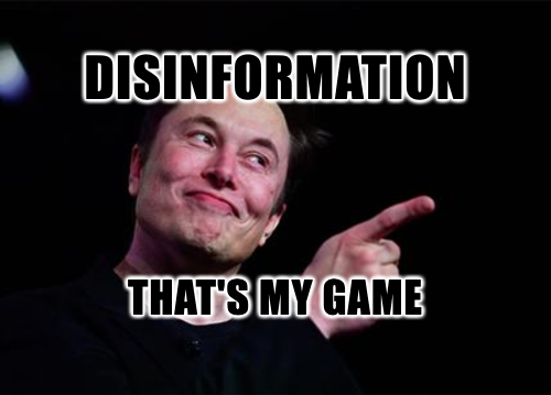 DarkEmpathsm's tweet photo. @elonmusk Elon never disappoints 😂😂 https://t.co/2DLl04K9O3