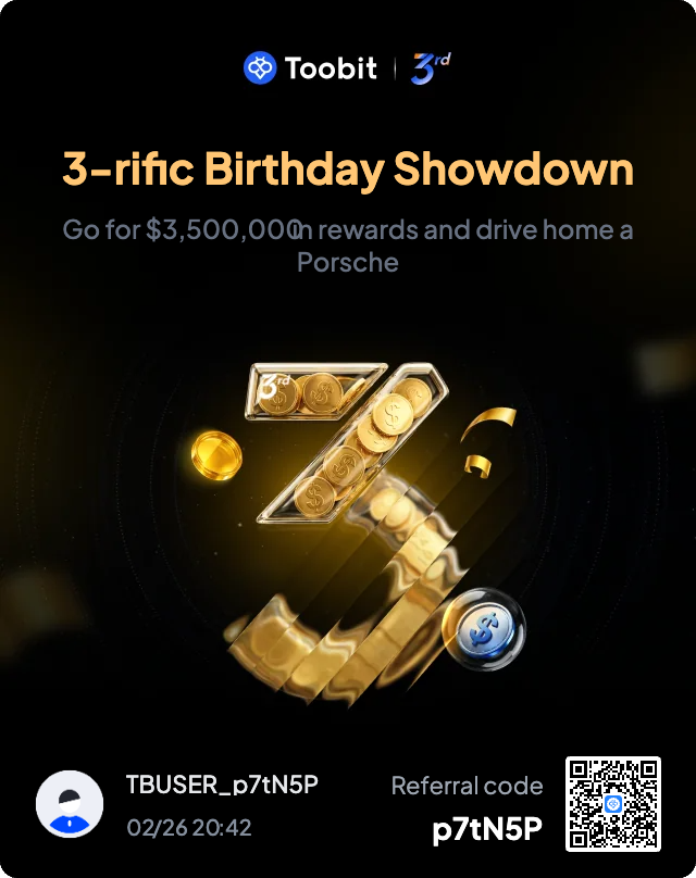 itsserena_cc's tweet photo. @Toobit_official 公司三周年活动来啦！
Go for $3,500,000 in rewards and drive home a Porsche!!!
https://t.co/Smz3fJ2wj2 https://t.co/M9A60lQNhJ