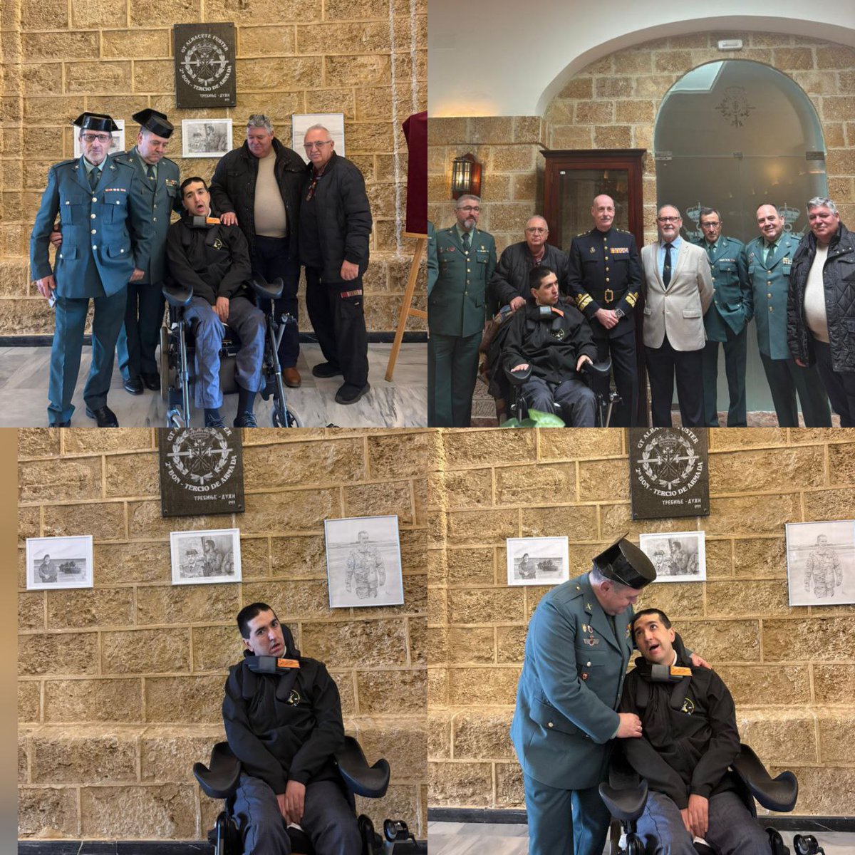 RAGCEasociados's tweet photo. El pintor @JOSEMAN66556311 y #RAGCE inauguran la exposición “Valientes por Tierra y por Mar” en el Tercio de Armada.
Desde la Asociacion se valora positivamente este tipo de iniciativas que fortalecen los lazos entre instituciones.
@Defensagob
@guardiacivil
#SiempreGuardiaCivil https://t.co/7Ox9JuoW4e