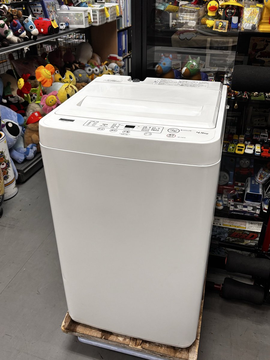 YAMADA 全自動洗濯機 YWM-T45H1 入荷いたしました 洗濯容量4.5kg 2022