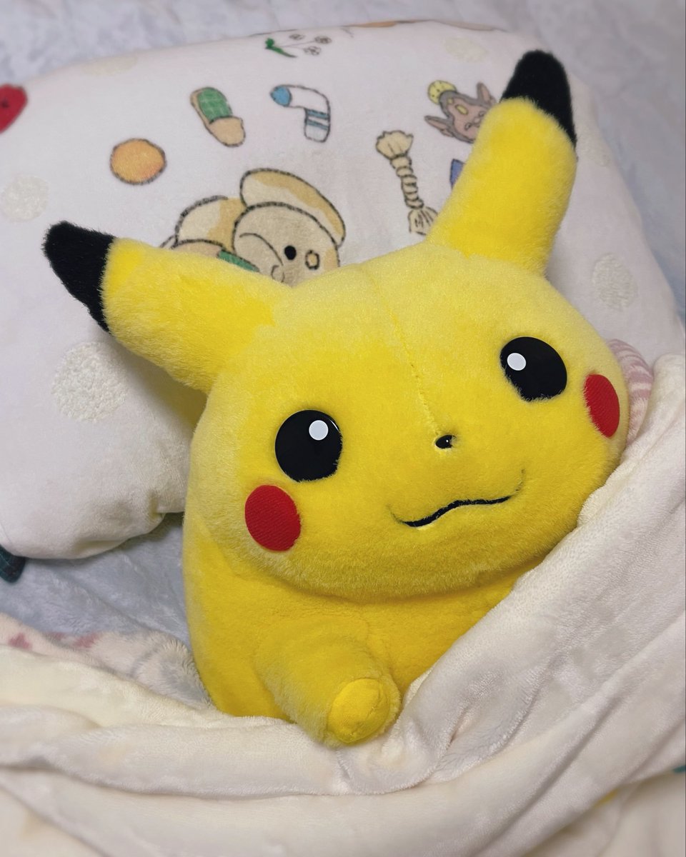 FatPikachu_Sol's tweet photo. How I am sleeping knowing the Pokemon 30 year anniversary is coming very close these days

$Pika https://t.co/oELNFjhcj0
