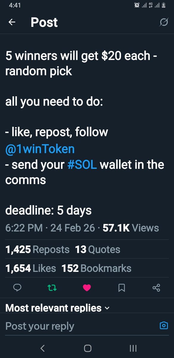Raka_7804's tweet photo. @1winToken 3SUTBDrByZtFaANyzyoshqeszcxpaXgVCXjhsjkT1JY2 https://t.co/i7MyijMN4l