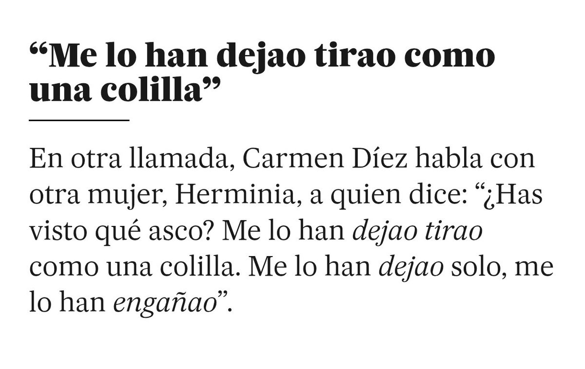 El dativo ético es el pellizco cariñoso en la mejilla que nos hace la gramática y hasta en la mujer de Tejero suena bien: