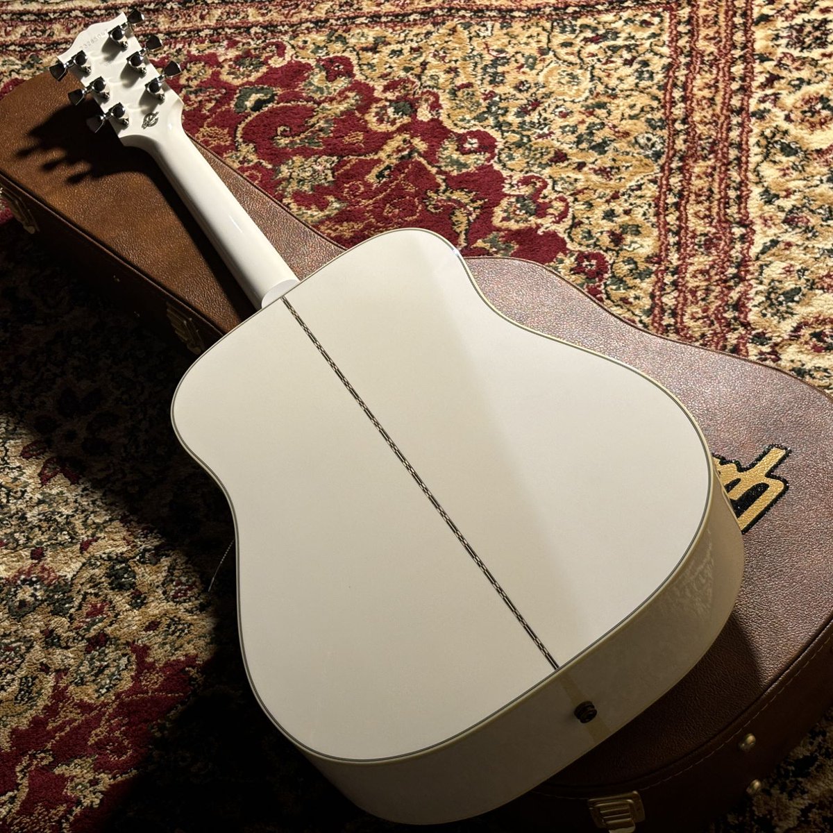 アコースティックギター】 #Gibson「#Dove Alpine White Gloss NH」が