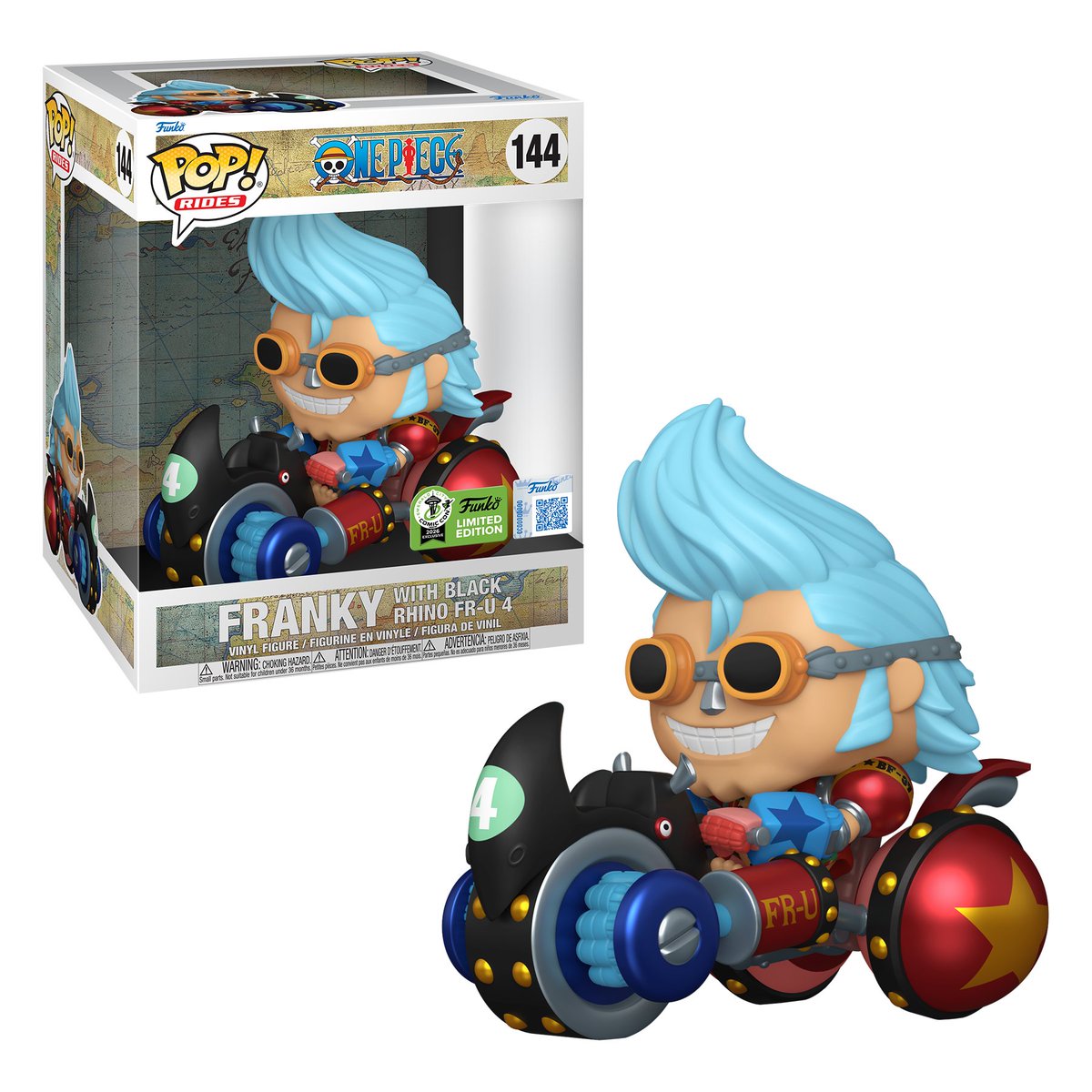 FUNKO POP パッキャオ 廃盤品　未開封品 フィリピン Closer look at the ECCC 2026 Exclusive Franky with Black Rhino FR