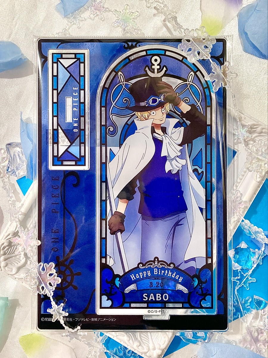 新商品】麦わらストア限定 ［3.20 サボ］ ・HBDステンドグラス風