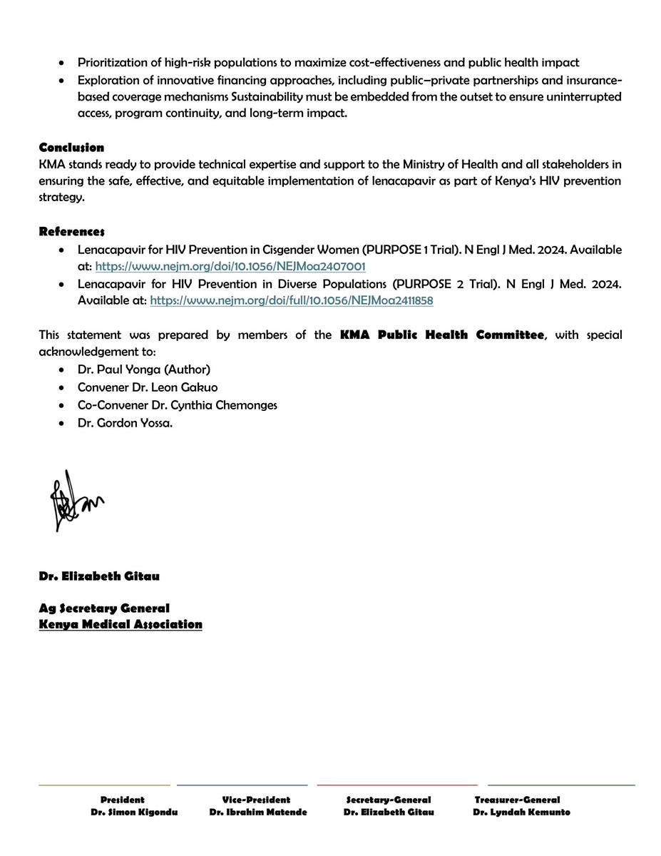 Kenya Medical Association tweet media