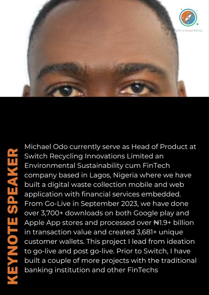 Tech4GoodAFRICA's tweet image. Final ESG in Tech training session this Saturday !!!🚀
Theme: Digital
Because sustainable solutions must be scalable, measurable, and tech-enabled.

Next stop: Capstone Project Pitch 🎯

#ESGinTech #Tech4GoodAfrica #DigitalForImpact #ClimateTech