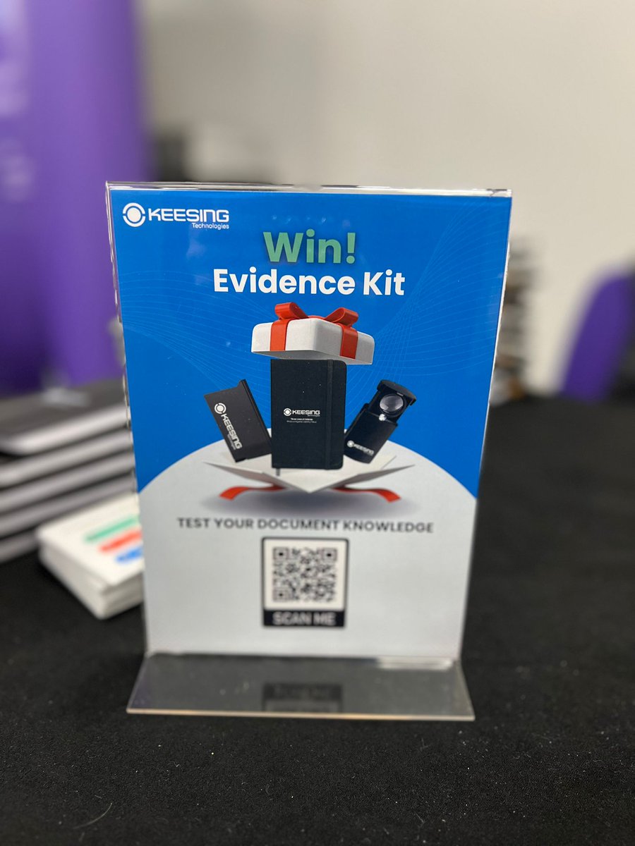 The team arrived in #London last night, and today we are ready to welcome attendees of the Counter Fraud Conference.

Visit us at booth 21!

#KeesingEvent #CounterFraud26