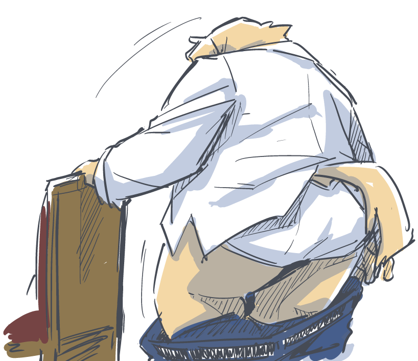 とりあえず自分ちの子のブリーフの尻で緊急処置しとくか…。

「あくまで緊急処置なので、ちゃんとした人んとこの見せてもらってくださいね。」

はい、わかりました。