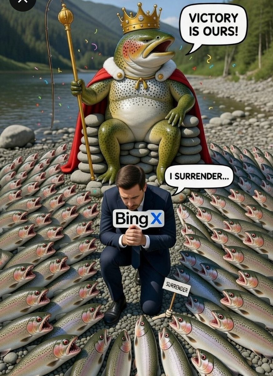 Brothas we did it. $BigTrout to be delisted on BingScamX 

The power of the community - BTM 

If this isn't your conviction bag, I don't know what is. 

$BigTrout