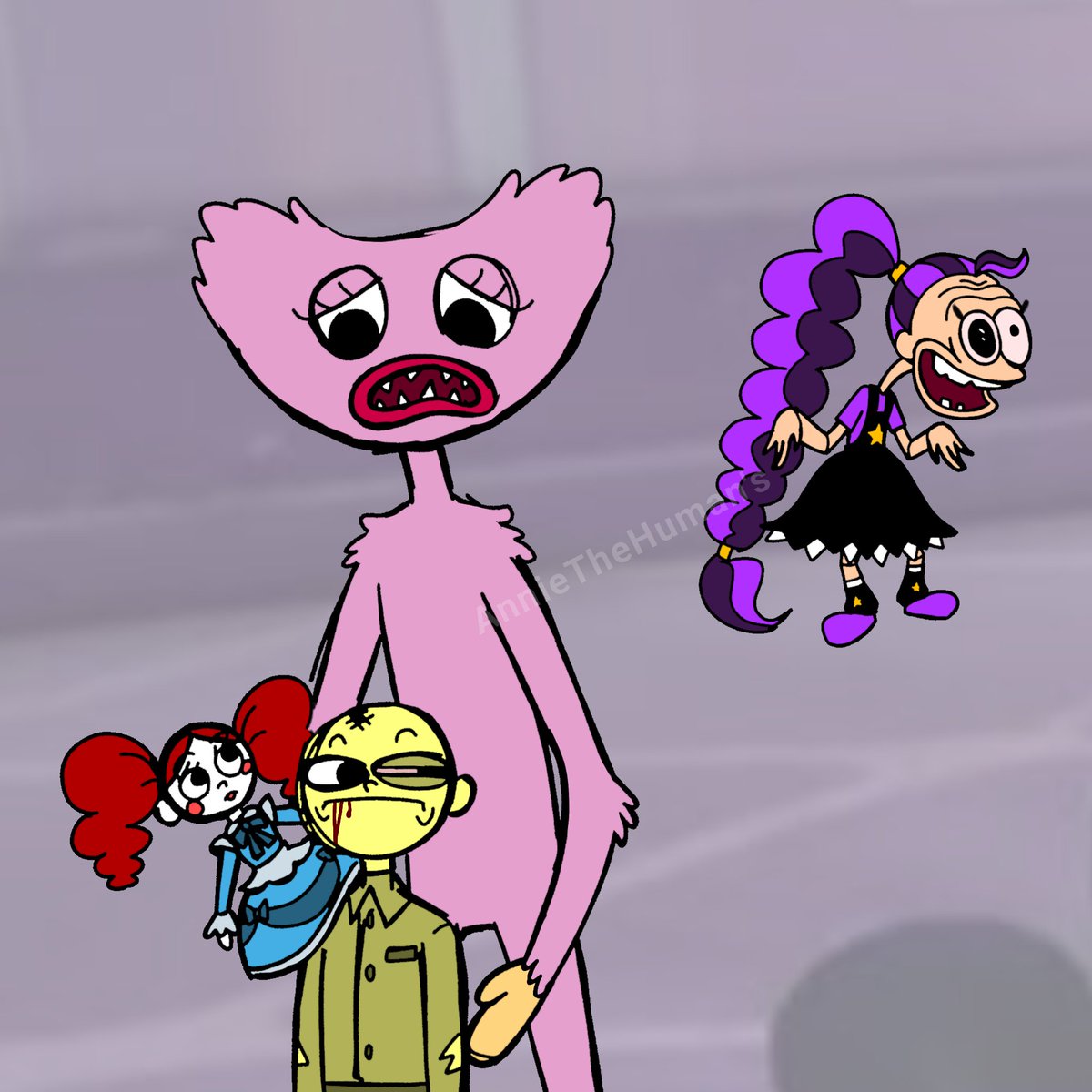 I just thought this would be funny

#PoppyPlaytime #PoppyPlaytimefanart #PoppyPlaytimeChapter5 #kissymissy #lilylovebraids #Poppy #lol