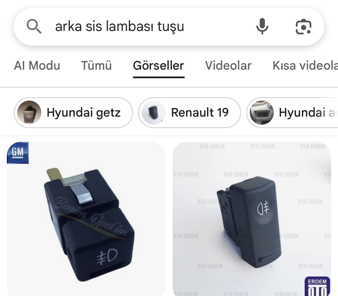 sabahki sis karşısında arama geçmişime yansıyan görüntüm.....