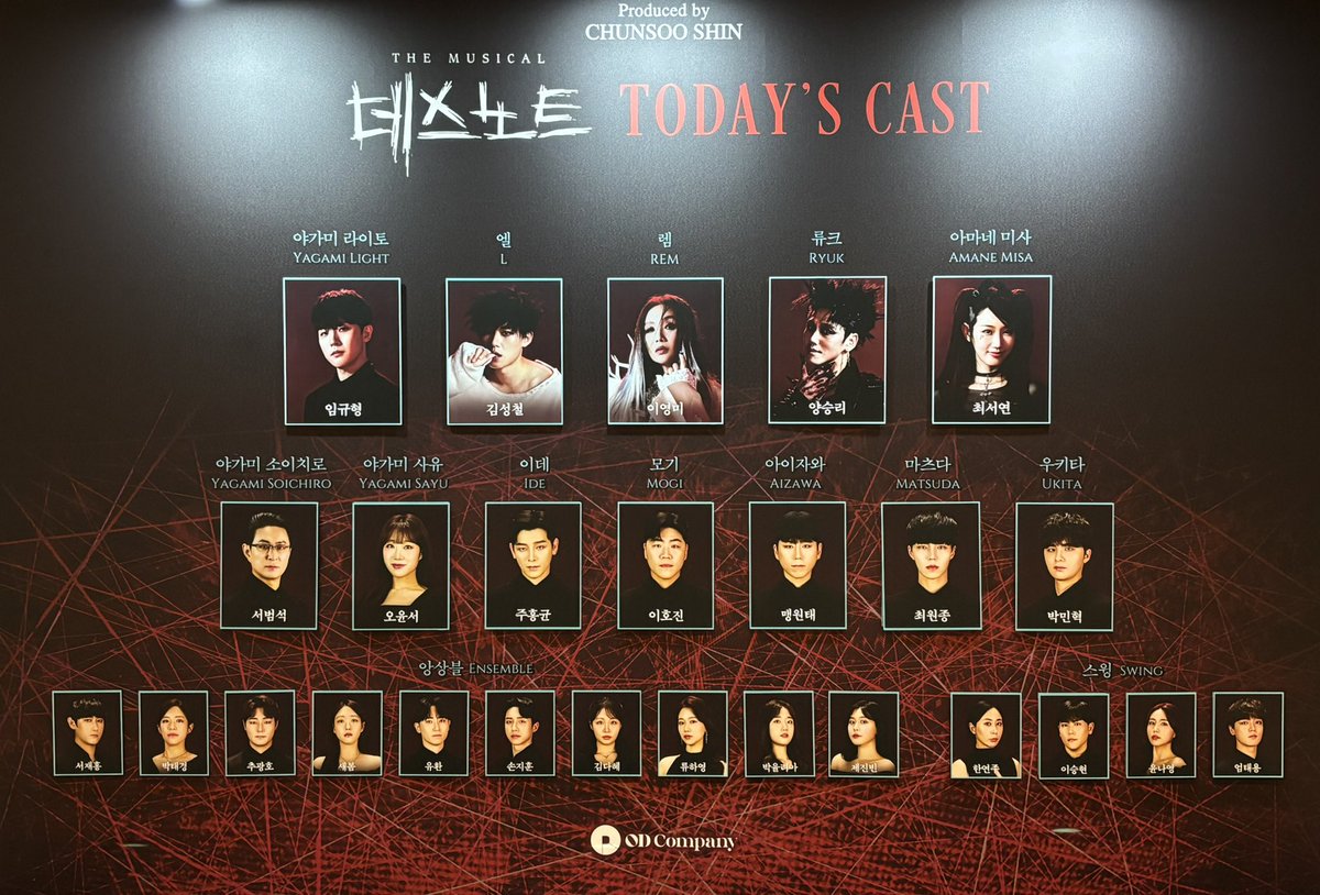 cheolwaang's tweet photo. 260226 데스노트 https://t.co/58LSkjGMaN
