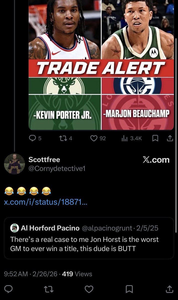 Al Horford Pacino tweet media