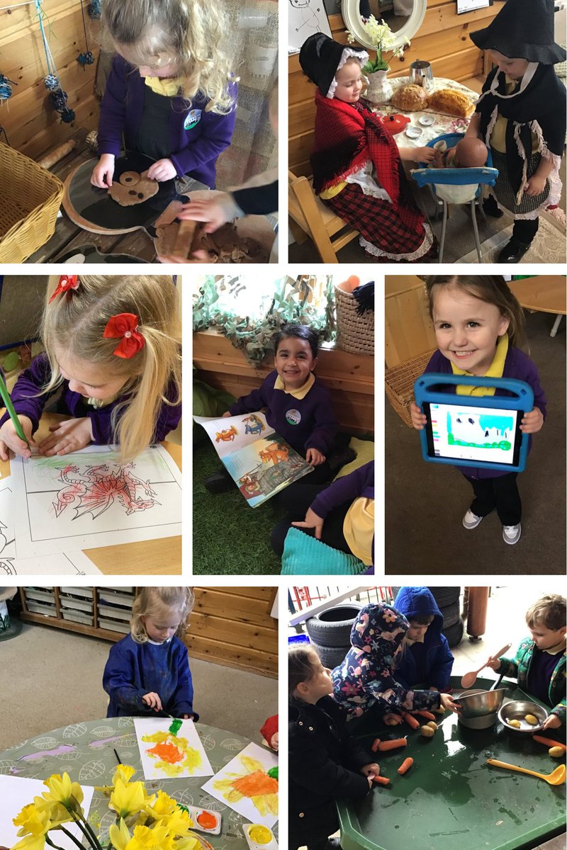 A very busy week working on our Eisteddfod jobs and we are feeling very happy to be Welsh! 🏴󠁧󠁢󠁷󠁬󠁳󠁿 <a href="/nantcelynschool/">Nant Celyn Primary</a>