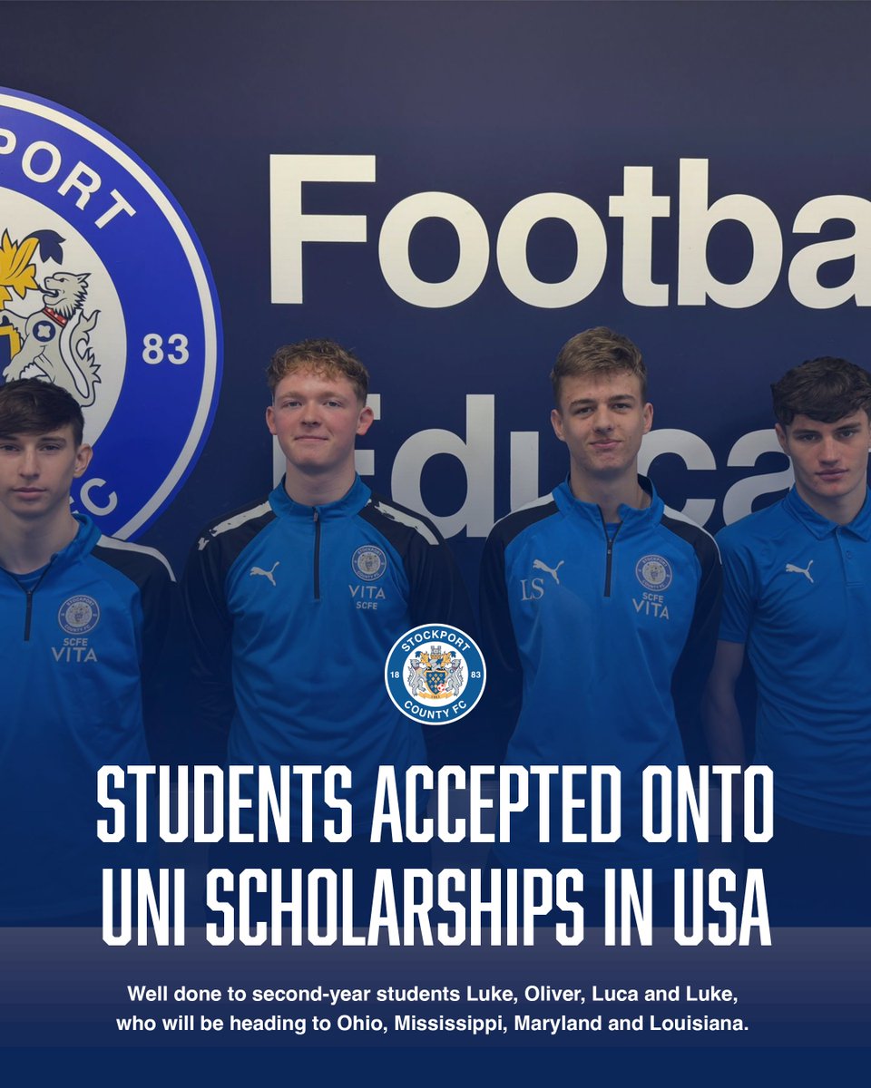 Stockport County Football Education tweet media