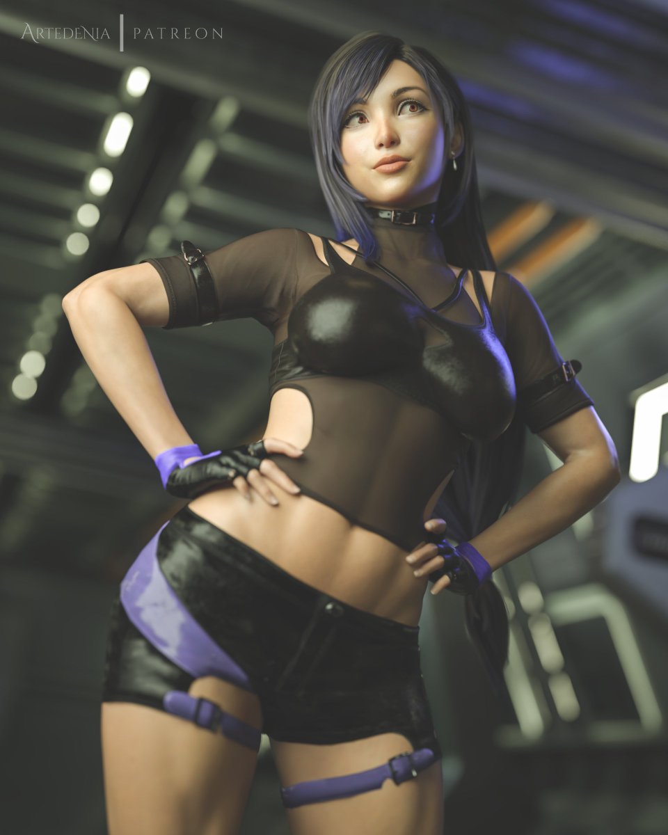 Reina X Tifa Tekken Crossover
#FF7R   #reina