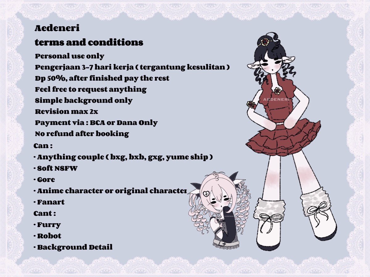 aedeneri | Open GO INA Only tweet media