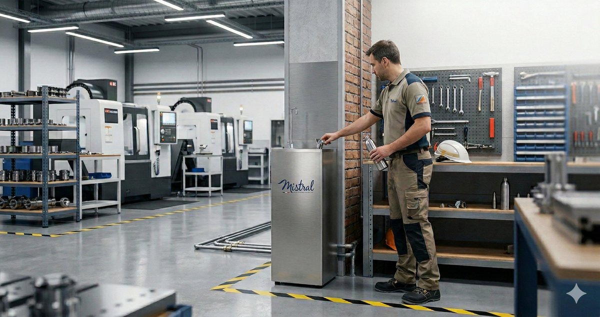 WaterTropicRe's tweet photo. La Fontaine à Eau Junior en Réseau Mistral combine compacité, robustesse et hygiène pour vos bureaux, commerces ou espaces communs. Capable de produire jusqu’à 40 L d’eau fraîche par heure. Plus d’infos ici : https://t.co/LK9mVFMQCM https://t.co/XlpgpVg0Ok