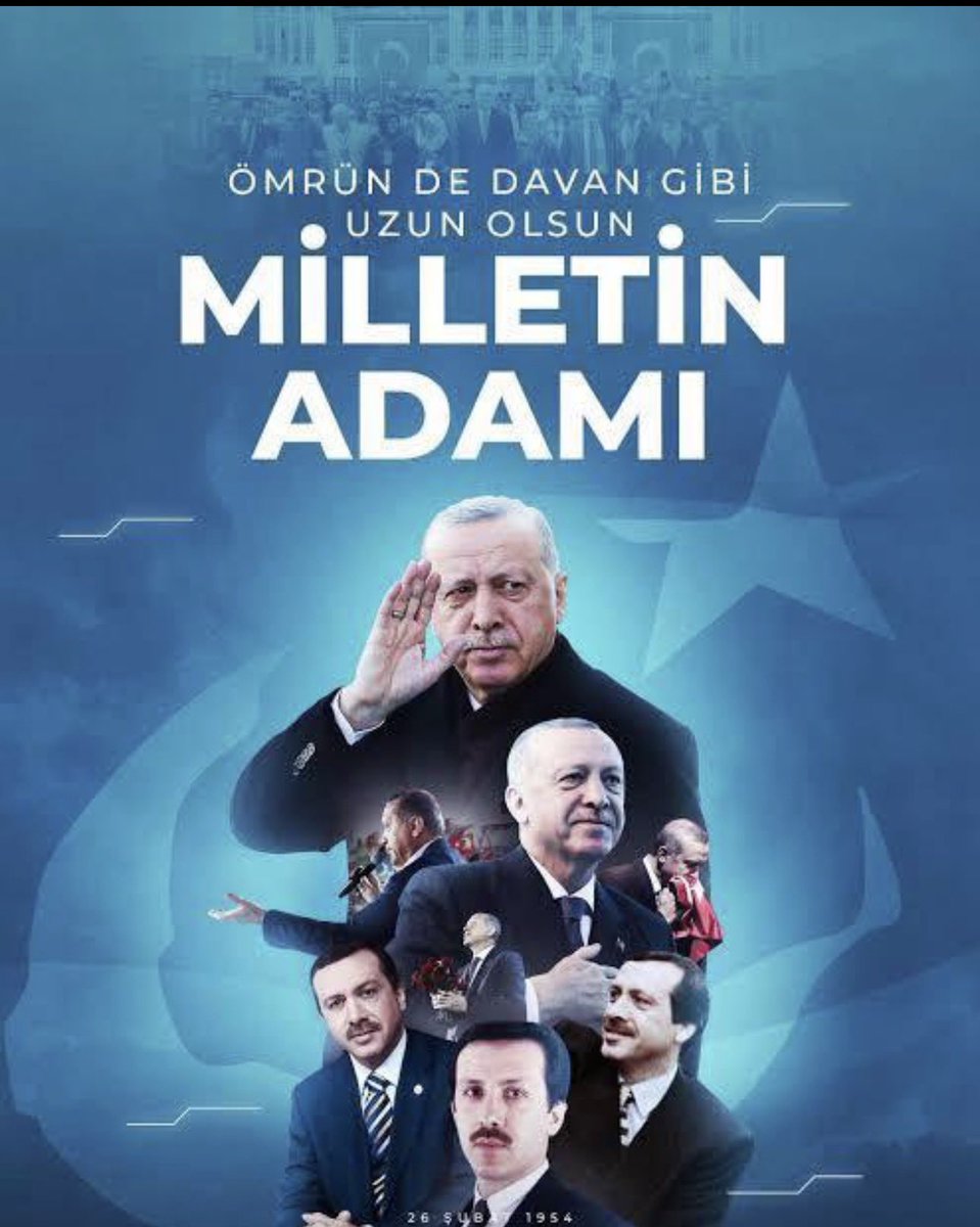 Biz bu yolla vallah sevmek için girdik...
Billah sevmek için girdik...

İyi ki doğdun Can REİS'im...
Rabbim ömrüne bereket versin 
<a href="/RTErdogan/">Recep Tayyip Erdoğan</a> ❣️

 İyi ki doğdun #NiceYıllaraReis 
#CumhurunReisi72Yaşında