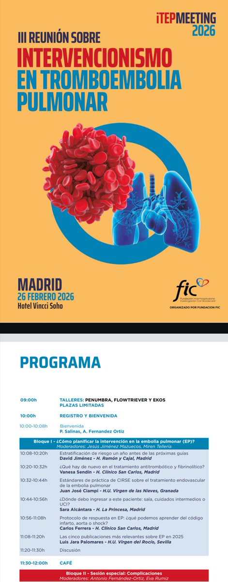 pabl0salinas's tweet photo. Empezamos la III Reunión iTEP con talleres de dispositivos de intervencionismo en EP

115 inscritos de todas las especialidades aprendiendo juntos https://t.co/a8zZ9upI6F