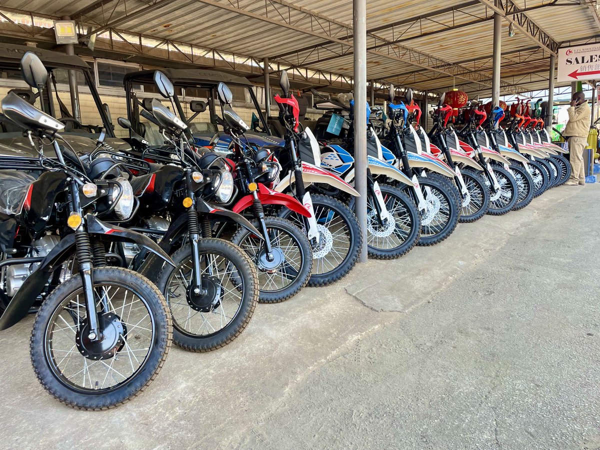 YWholesalers's tweet photo. 😃124CC,150CC &amp; 200CC MOTORCYCLES AVAILABLE IN STOCK!!‼

#YZLWholesalers #farming #mining #industrial #electrical #motorcycles #motorbikes #yzlmotorbikes #twowheemotorbikes #twowheelbikes #bikes #offroadbikes #scooters #twowheelmotorcycles #motorcyclesharare #motorbikeszimbabwe https://t.co/jm7hAyAVqA