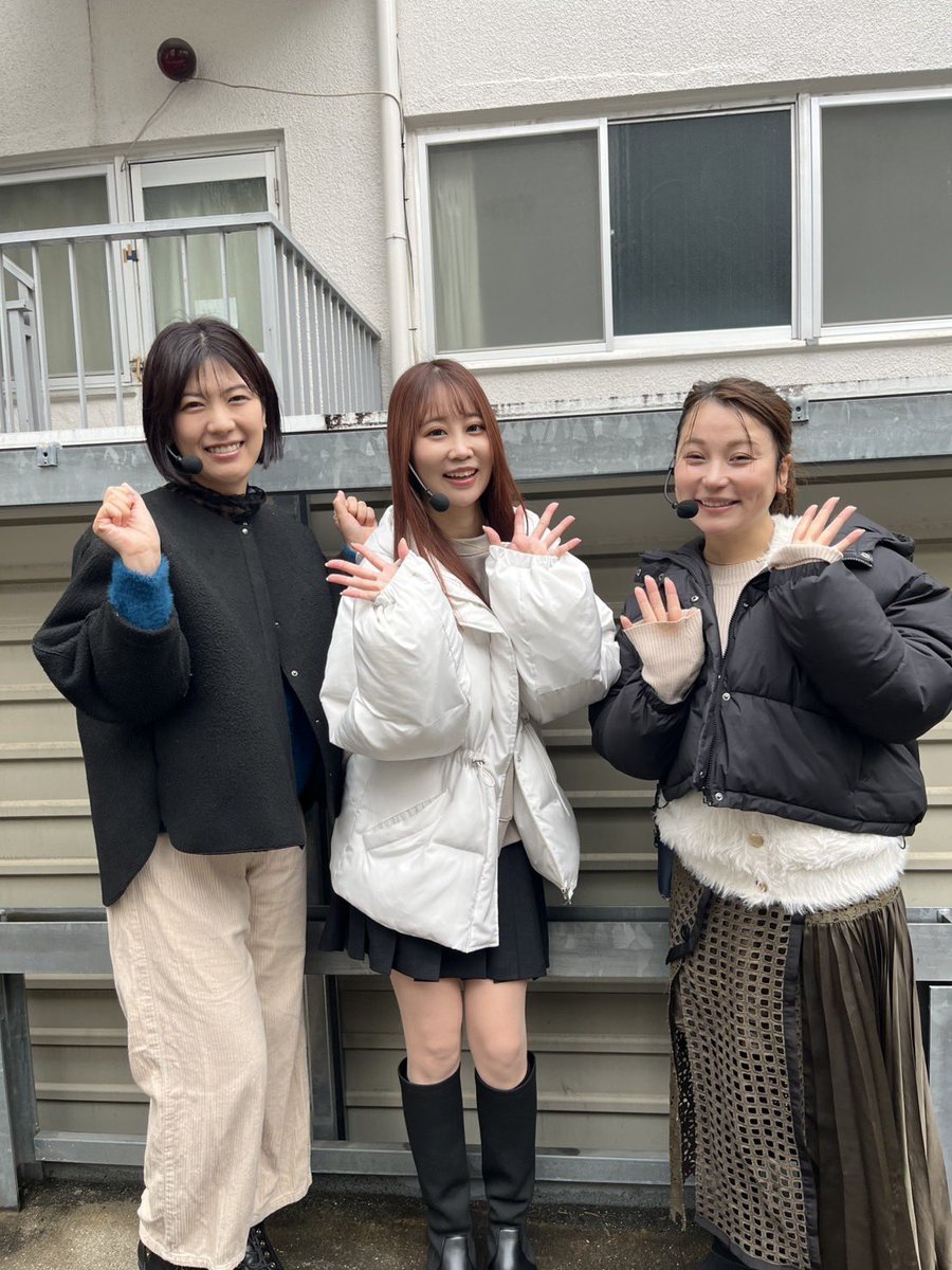 今日は収録🎥 珍しいメンバーでした🫶🏻 みんな優しくて癒された〜ᐠ