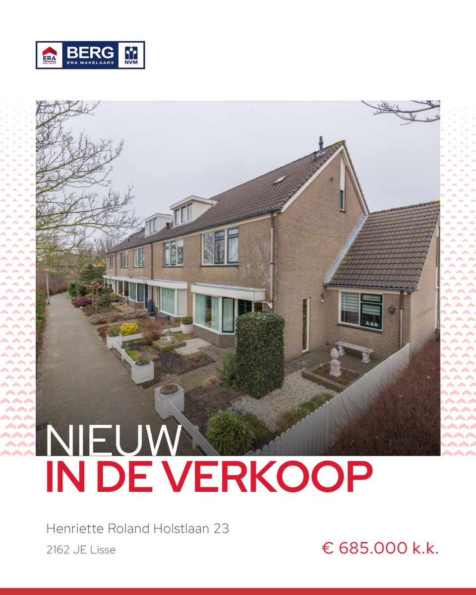 BergEraMakelaar's tweet photo. Uitgebouwde hoekwoning met maar liefst 🚪 174m2 woonoppervlakte, vijf slaapkamers, een prachtige tuin met stenen berging en een carport. 

Interesse?
Klik op de link https://t.co/fBaAJzPfTr of bel voor een bezichtingsafspraak 0252-22 23 05

#BergERAMakelaars https://t.co/GTMe6wrVyc