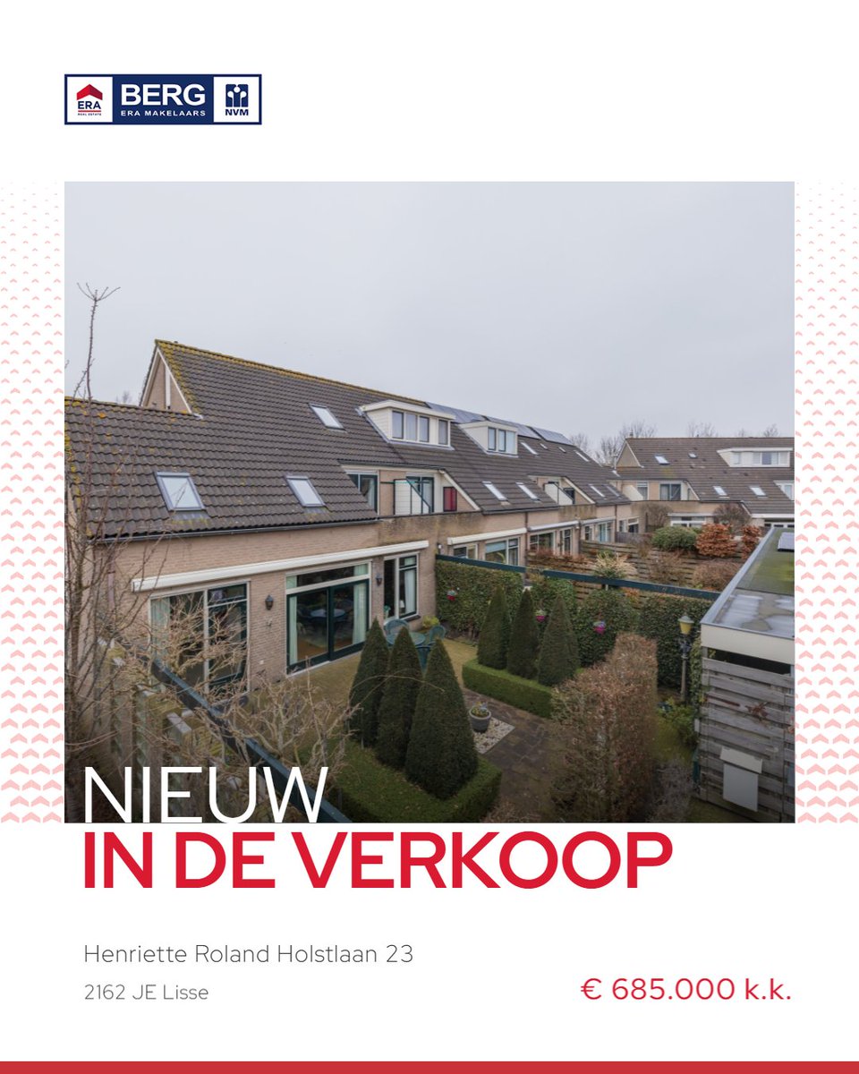 BergEraMakelaar's tweet photo. Uitgebouwde hoekwoning met maar liefst 🚪 174m2 woonoppervlakte, vijf slaapkamers, een prachtige tuin met stenen berging en een carport. 

Interesse?
Klik op de link https://t.co/fBaAJzPfTr of bel voor een bezichtingsafspraak 0252-22 23 05

#BergERAMakelaars https://t.co/GTMe6wrVyc